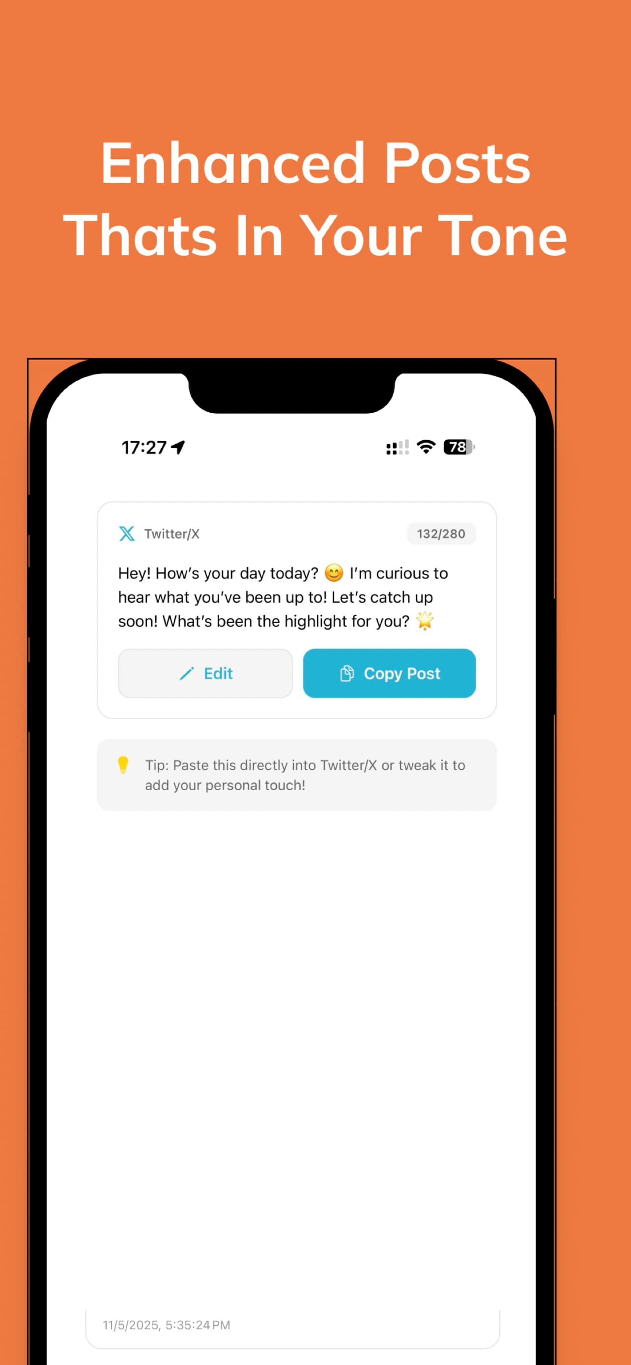 VibeReply screenshot 2